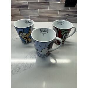 3 Disney coffee cups